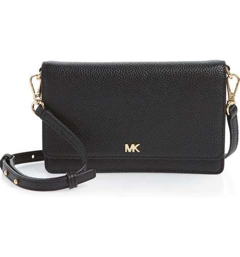 michael kors mercer phone case wallet|Michael Kors phone wallet crossbody.